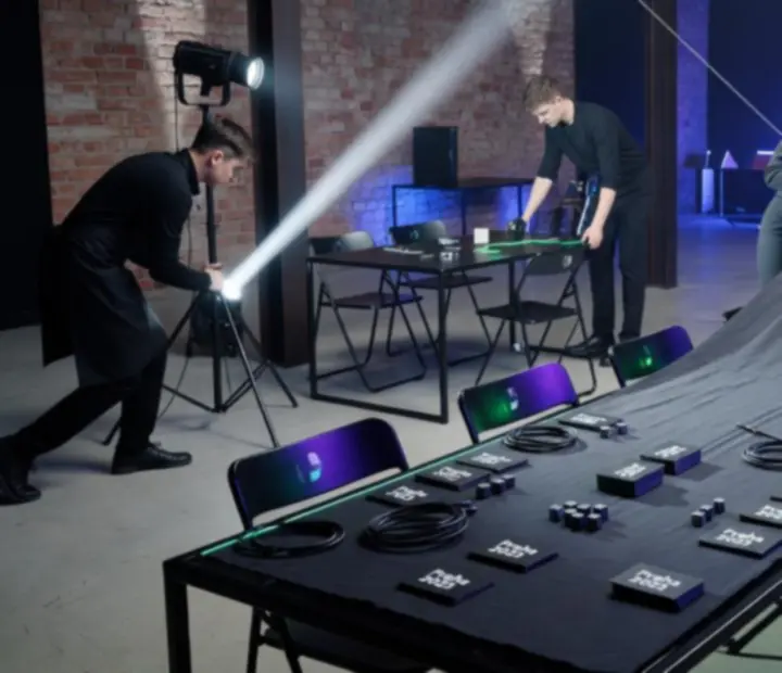 Příprava stolního programu a dekorací na tematický večer